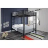 Full Over Full Celine Metal Bunk Bed - Room & Joy