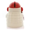Bank Snowpinion Frozen Assets - 6.75 Inches - Christmas Snowman Department 56 - 4051105 - Porcelain - Off-White