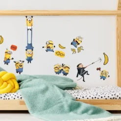 Minions 2 Peel And Stick Wall Decals - RoomMates -Children Household Series GUEST aa629421 0a12 4a2f bd51 eeecba688790