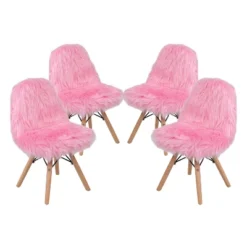 Emma And Oliver 4 Pack Kids Shaggy Dog Accent Chair - Desk Chair - Playroom Chair 25 Emma And Oliver 4 Pack Kids Shaggy Dog Accent Chair - Desk Chair - Playroom Chair -Children Household Series GUEST af21f3e3 3d7b 4811 9836 c4f76da8cfc3