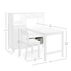 Martha Stewart Living And Learning Kids' Media System With Desk Extension -Children Household Series GUEST af6a8084 ccdd 4f29 80dd 35fc1bd5c542