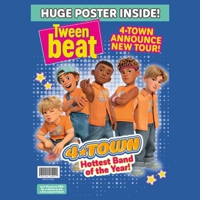 Women's Turning Red 4*Town Magazine Cover Racerback Tank Top 1 Women's Turning Red 4*Town Magazine Cover Racerback Tank Top