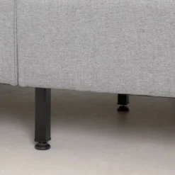 Dylane Upholstered Platform Bed And Headboard Pale Soft - South Shore -Children Household Series GUEST b08f9cf3 7ca8 4483 8b7f e030264922ab