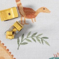 NuLOOM Eamon Dinosaur Machine Washable Kids Area Rug -Children Household Series GUEST b1945f3e ffdd 4c7e bbae 66dc28a4dd1a