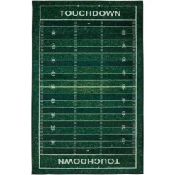 Football Yards Rug Green - Mohawk -Children Household Series GUEST b2435ba0 5dc5 472b 9fbe cb1859c1d235