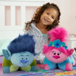 DreamWorks Trolls 2 Branch Pillow Blue - Pillow Pets -Children Household Series GUEST b2541fa4 12ee 4aa7 ac18 7ad187ff101e