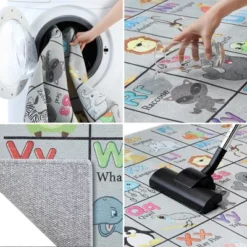 Educational Kids Cotton Rug For Playrooms, Kids Rooms, Classrooms -Children Household Series GUEST b5ae5273 6f81 4c3e b2e9 4454079e20b6