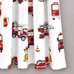 52"x84" Make A Wish Fire Truck Window Curtain Panels Set - Lush Décor 9 52"x84" Make A Wish Fire Truck Window Curtain Panels Set - Lush Décor -Children Household Series GUEST b62442fa d065 4c82 b687 f352c8f9137e