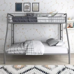 Twin Over Full Catalina Metal Bunk Bed - Room & Joy -Children Household Series GUEST b7ac7ea2 cb65 46fc 8292 7c24bd504bac