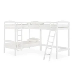 Twin Veronica Triple Wood Bunk Bed - Room & Joy -Children Household Series GUEST b806417c a008 42c6 9fbd f358a4bf3b2a