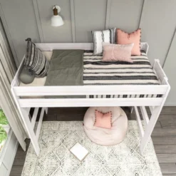 Max & Lily Farmhouse High Loft Bed -Children Household Series GUEST b94e10ec 736d 49a4 8f73 a0c4bcef0888