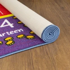 KC CUBS Boy & Girl Kids Math Symbols, Numbers & Shapes Educational Learning & Fun Game Play Area Nursery Bedroom Classroom Rug Carpet -Children Household Series GUEST b9c119f1 ae5e 4f0d a55f 02107ffcdc61