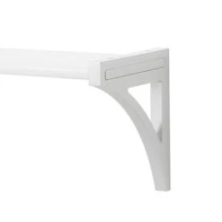 36" Topsy Turvey 2 In 1 Kids' Shelf With Brackets For Underneath Or Facing Upward White - InPlace -Children Household Series GUEST ba6c7036 9b68 49fd 91b6 8f0c0e174954