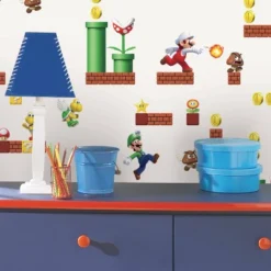 Nintendo Super Mario Peel And Stick Wallpaper - Roomates 9 Nintendo Super Mario Peel And Stick Wallpaper - Roomates -Children Household Series GUEST bb16848a 83ba 463e 89db 689044f262c3