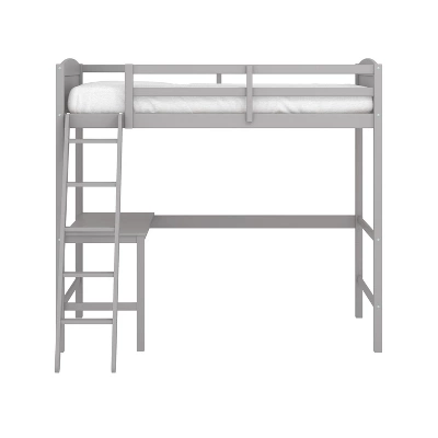 Twin Alexis Wood Arch Loft Bed With Desk - Hillsdale Furniture 4 Twin Alexis Wood Arch Loft Bed With Desk - Hillsdale Furniture - Image 4