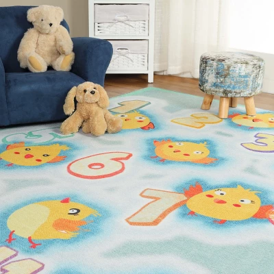 Playtime Numbers Vibrant Kids Indoor Area Rug By Blue Nile Mills 9 Playtime Numbers Vibrant Kids Indoor Area Rug By Blue Nile Mills - Image 9