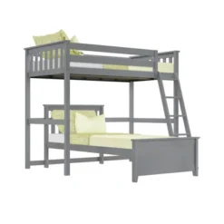 Max & Lily L-Shaped Twin Over Twin Bunk Bed -Children Household Series GUEST bd48907f d5af 4f64 bed4 eccac7e18fac