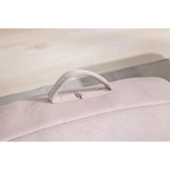 Kid's Velvet Upholstered Accent Chair, Memory Sponge Stuffed Bean Bag Chair-ModernLuxe -Children Household Series GUEST be62f7b6 bc57 447d bb7b 0bb062ad022f