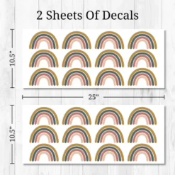 Neutral Rainbows Wall Decor - Decalcomania -Children Household Series GUEST beaa986d 97b0 4e48 bc09 455e3c25e94b