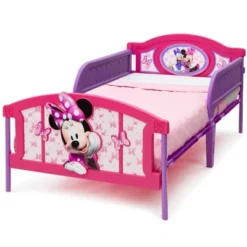 Twin Disney Minnie Mouse Plastic 3D Bed - Delta Children -Children Household Series GUEST c0858b2d c7e5 4b97 b7fc 80fe4e1b83c6