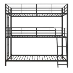 Triple Twin Zeke Metal Bunk Bed - Room & Joy -Children Household Series GUEST c08e5461 22ac 4e19 a5e8 54f06d29f7c0