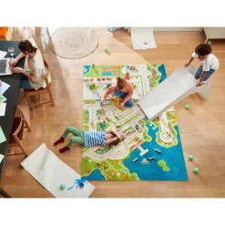 52.5"x71" Mini City 3D Play Rug - IVI -Children Household Series GUEST c09df9eb 5cc8 42d4 880c 334cd3b0ae56