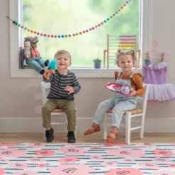 Set Of 2 Rathel Kids' Chairs - Linon -Children Household Series GUEST c3fce2e3 00fc 44ff a03d 42d446412447