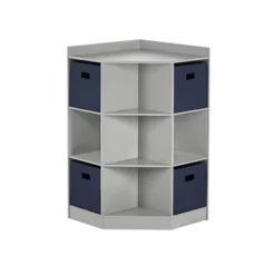 5pc Kids' Corner Cabinet Set With 4 Bins Set - RiverRidge Home -Children Household Series GUEST c4f84693 b304 42c3 8f8b dacf497e1cfd
