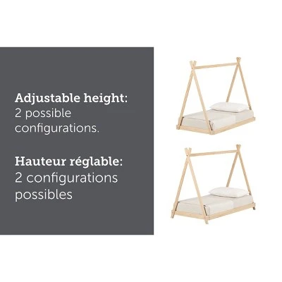 Sweedi Bed Natural Wood - South Shore 6 Sweedi Bed Natural Wood - South Shore - Image 6