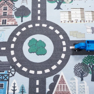 Kids Playhouse KPH232 Power Loomed Area Rug - Safavieh 5 Kids Playhouse KPH232 Power Loomed Area Rug - Safavieh - Image 5