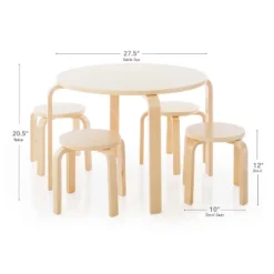 Guidecraft Nordic Toddler Table And Chair Set -Children Household Series GUEST c9c19ac7 9cc4 4e38 aa9a cd928c2ebf0e