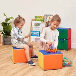 ECR4Kids SoftZone Cozy Cubes, Flexible Foam Seating 13 ECR4Kids SoftZone Cozy Cubes, Flexible Foam Seating -Children Household Series GUEST caca6c6d 060e 4116 ad9c 17356f59a7a2
