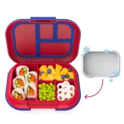 Bentgo Kids' Chill Lunch Box, Bento-Style Solution, 4 Compartments & Removable Ice Pack 21 Bentgo Kids' Chill Lunch Box, Bento-Style Solution, 4 Compartments & Removable Ice Pack -Children Household Series GUEST cae3cd11 16b3 4f33 9ef1 1cad5f51578b