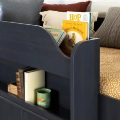 Twin Asten Loft Bed With Desk Blueberry - South Shore -Children Household Series GUEST cb5beeea f05d 4d1f 80eb 802a588fc6ce