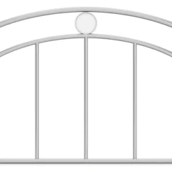 Full Vivian Metal Platform Bed Silver - Hillsdale Furniture -Children Household Series GUEST cb803db2 ef2a 4312 ab4e f28ccbe941c1