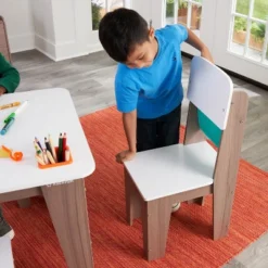 KidKraft Pocket Storage Table And Chair Set 8 KidKraft Pocket Storage Table And Chair Set -Children Household Series GUEST cc912332 9ba2 4f85 afde 85122da37c81