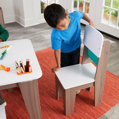 KidKraft Pocket Storage Table And Chair Set 3 KidKraft Pocket Storage Table And Chair Set - Image 3
