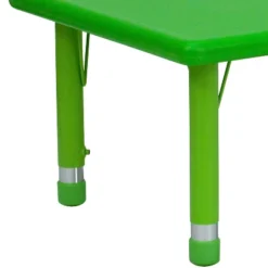 Flash Furniture 24"W X 48"L Rectangular Plastic Height Adjustable Activity Table -Children Household Series GUEST cdbd923b da27 4354 9691 92de1683db68 1