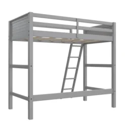 Twin Houston Kids' Wooden Loft Bed With Ladder - Room & Joy -Children Household Series GUEST ce9b4211 9434 4786 ab66 45ee842fd4b9
