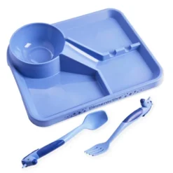 3pc Plastic Unicorns Dinnerware Set - Dinneractive -Children Household Series GUEST cfa080a2 83be 48fe b56c 76d4c0eea550