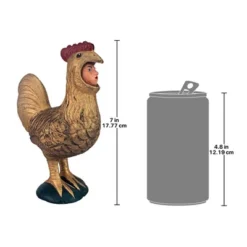 Design Toscano Canterbury Tales Chanticleer Rooster Cast Iron Mechanical Bank -Children Household Series GUEST d09720fd 8997 4e40 ae04 ef91de4e4ab1
