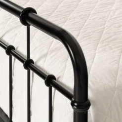 Vito Metal Complete Bed Pure Black - South Shore -Children Household Series GUEST d2332e17 0727 44ef 914a 1b48fb473d9d