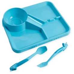 3pc Plastic Unicorns Dinnerware Set - Dinneractive -Children Household Series GUEST d2681efc e8cd 4e48 b9f0 a7ea777c3d1b