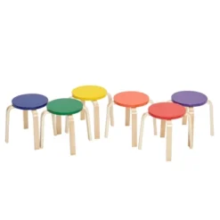 ECR4Kids Bentwood Stacking Stools For Kids, Playroom/Daycare Flexible Seating, 12" Height, 6-Piece 25 ECR4Kids Bentwood Stacking Stools For Kids, Playroom/Daycare Flexible Seating, 12" Height, 6-Piece -Children Household Series GUEST d26efc6d bd84 4d55 9880 bfe5c21f9679