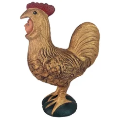 Design Toscano Canterbury Tales Chanticleer Rooster Cast Iron Mechanical Bank -Children Household Series GUEST d2c59d91 48aa 423c 8c67 847eef5ba83e