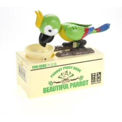 Ready! Set! Play! Link Parrot Bird Coin Saving Bank, Money Box For Girls & Boys -Children Household Series GUEST d32bd598 5e16 48e3 b731 6978860b55d8