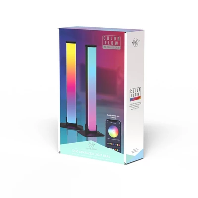 2pk Teen LED Light Bars With Sound React Novelty Table Lamp - West & Arrow 3 2pk Teen LED Light Bars With Sound React Novelty Table Lamp - West & Arrow - Image 3