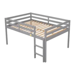 Full Size Wood Loft Bed With Ladder-ModernLuxe -Children Household Series GUEST d5fd0f79 525b 433d a57d 690ab1a8f1e2