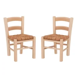 Set Of 2 Rathel Kids' Chairs - Linon -Children Household Series GUEST d770c4fd 0057 44eb 8377 31b350b963e8