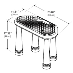 UNiPLAY Indoor/Outdoor Toddler Activity Table Set With 25 Piece Building Blocks -Children Household Series GUEST d95cccac 0dd9 403d 990e e10baa87d979